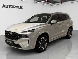 Blanc Utilisé 2021 Hyundai Santa Fe SUV | 26 990 € (Bon prix)