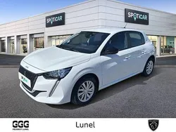 Blanc Utilisé 2023 Peugeot 208 Citadine | 11 470 € (Bon prix)