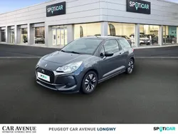 Gris shark (n) toit noir onyx Utilisé 2016 DS Automobiles DS3 So Chic Berline | 9 990 € (Prix juste)
