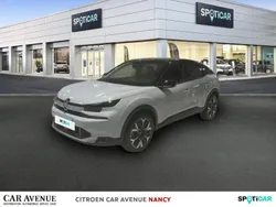 Blanc okénite (m) toit noir perla Nouvelle 2025 Citroën e-C4 Berline | 37 590 € (Prix assez cher)