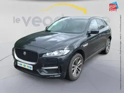 Noir Utilisé 2018 Jaguar F-Pace R-Sport SUV | 20 999 € (Prix juste)