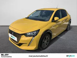 Jaune Utilisé 2021 Peugeot e-208 Style Citadine | 15 990 € (Prix juste)