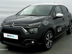 Noir Occasion 2022 Citroën C3 Shine Citadine | 14 180 € (Prix assez cher)