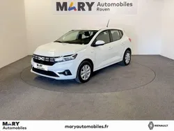 Blanc Utilisé 2023 Dacia Sandero Expression Citadine | 15 990 € (Prix juste)