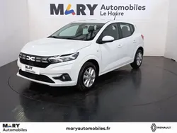 Blanc Utilisé 2023 Dacia Sandero Expression Citadine | 14 990 € (Prix juste)
