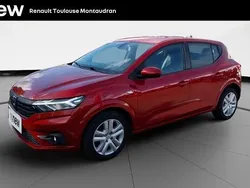 Rouge Utilisé 2021 Dacia Sandero Comfort Citadine | 12 990 € (Prix juste)