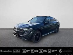 Noir obsidienne métallisé Occasion 2025 Mercedes GLC220 AMG line Coupé | 82 290 €