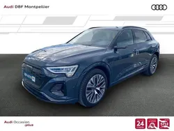 Bleu plasma métallisé Utilisé 2023 Audi Q8 e-tron S-Line SUV | 61 890 € (Super prix)