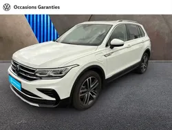 Blanc Utilisé 2024 VW Tiguan Elegance SUV | 39 990 € (Prix juste)