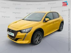 Jaune Utilisé 2021 Peugeot e-208 Style Citadine | 14 999 € (Bon prix)