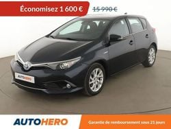 Noir Utilisé 2017 Toyota Auris Hybrid Berline | 14 390 € (Bon prix)