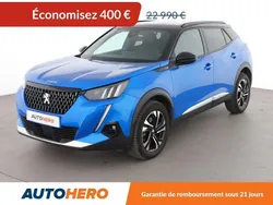 Bleu Utilisé 2022 Peugeot 2008 GT SUV | 21 990 € (Prix juste)