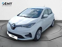 Blanc Utilisé 2021 Renault Zoe Zen Citadine | 14 699 € (Prix juste)