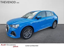Bleu turbo Utilisé 2020 Audi Q3 S-Line SUV | 34 900 € (Prix juste)