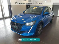 Bleu Utilisé 2021 Peugeot e-208 Style Citadine | 14 980 € (Prix juste)