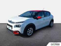 Blanc Utilisé 2022 Citroën C3 Feel Citadine | 8 990 € (Bon prix)