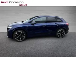 Bleu navarre métallisé Utilisé 2022 Audi Q4 e-tron S-Line SUV | 35 990 € (Prix juste)
