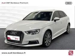 Blanc Utilisé 2020 Audi A3 Sportback Design Berline | 24 990 € (Prix juste)