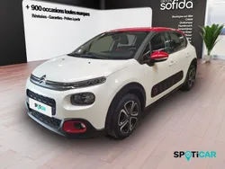Rouge Utilisé 2018 Citroën C3 PureTech Citadine | 9 990 € (Prix juste)