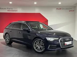 Bleu firmament métallisé Utilisé 2023 Audi A6 Design Break | 54 980 € (Prix cher)