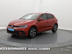 Rouge Utilisé 2023 VW Polo R-line Berline | 26 690 € (Prix cher)