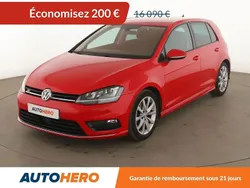 Rouge Utilisé 2016 VW Golf VII Berline | 15 890 € (Prix juste)