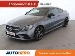 Gris Utilisé 2018 Mercedes C220 AMG line Coupé | 32 090 € (Prix assez cher)