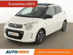 Blanc Utilisé 2018 Citroën C1 Shine Citadine | 7 690 € (Prix juste)