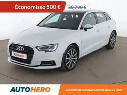 Blanc Utilisé 2018 Audi A3 Sportback Design Berline | 19 790 € (Prix juste)