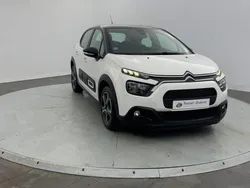 Blanc Utilisé 2022 Citroën C3 PureTech Citadine | 10 920 € (Prix juste)