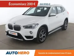 Blanc Utilisé 2018 BMW X1 xLine SUV | 18 690 € (Prix juste)
