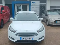 Blanc Utilisé 2014 Ford Focus Titanium Berline | 10 490 € (Prix cher)