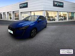 Bleu Utilisé 2021 Peugeot 208 Allure Citadine | 15 690 € (Prix juste)