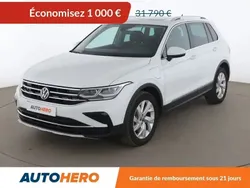 Blanc Utilisé 2021 VW Tiguan Elegance SUV | 30 790 € (Prix juste)