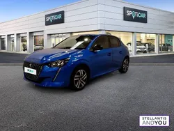 Bleu Utilisé 2022 Peugeot 208 Allure Citadine | 14 990 € (Prix juste)