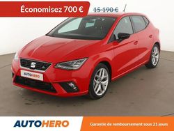 Rouge Utilisé 2021 Seat Ibiza FR Citadine | 14 490 € (Super prix)