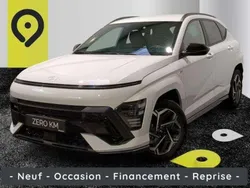Blanc atlas Nouvelle 2024 Hyundai Kona N Line SUV | 28 994 € (Prix juste)