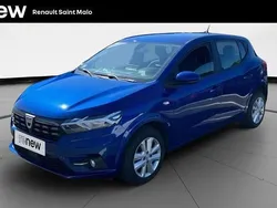 Bleu Utilisé 2022 Dacia Sandero Comfort Citadine | 13 890 € (Prix juste)