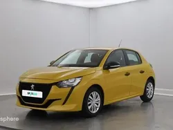 Jaune Utilisé 2021 Peugeot 208 S Citadine | 9 499 € (Bon prix)