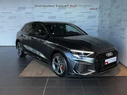 Gris daytona nacré Utilisé 2024 Audi A3 Sportback e-tron Competition Berline | 39 990 € (Prix assez cher)