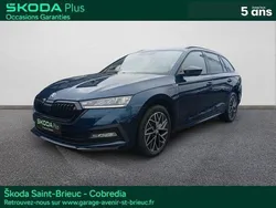 Bleu Utilisé 2023 Skoda Octavia SportLine Break | 30 990 € (Prix assez cher)