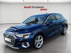 Bleu navarre métallisé Occasion 2023 Audi A3 Design | 32 338 € (Prix assez cher)