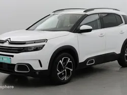 Blanc Utilisé 2021 Citroën C5 Aircross Shine SUV | 16 499 € (Prix juste)