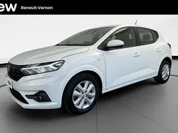 Blanc Utilisé 2022 Dacia Sandero Comfort Citadine | 12 490 € (Bon prix)