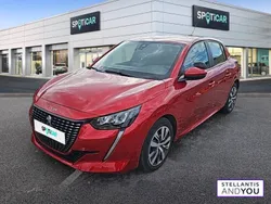 Rouge Utilisé 2021 Peugeot 208 Active Citadine | 12 090 € (Bon prix)