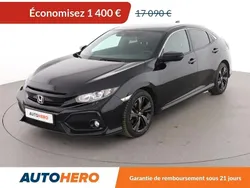 Noir Utilisé 2019 Honda Civic Executive Berline | 15 590 € (Prix juste)