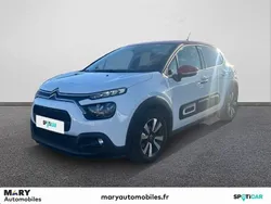 Blanc Utilisé 2022 Citroën C3 PureTech Citadine | 12 990 € (Prix assez cher)