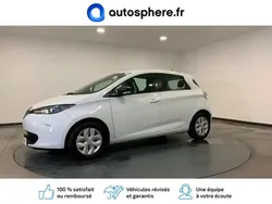 Blanc glacier Utilisé 2019 Renault Zoe Life Citadine | 14 990 €