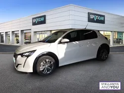 Blanc Utilisé 2021 Peugeot e-208 Style Citadine | 14 980 € (Prix juste)