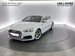 Blanc glacier metallise Utilisé 2019 Audi A5 Sportback S-Line Berline | 26 990 € (Super prix)